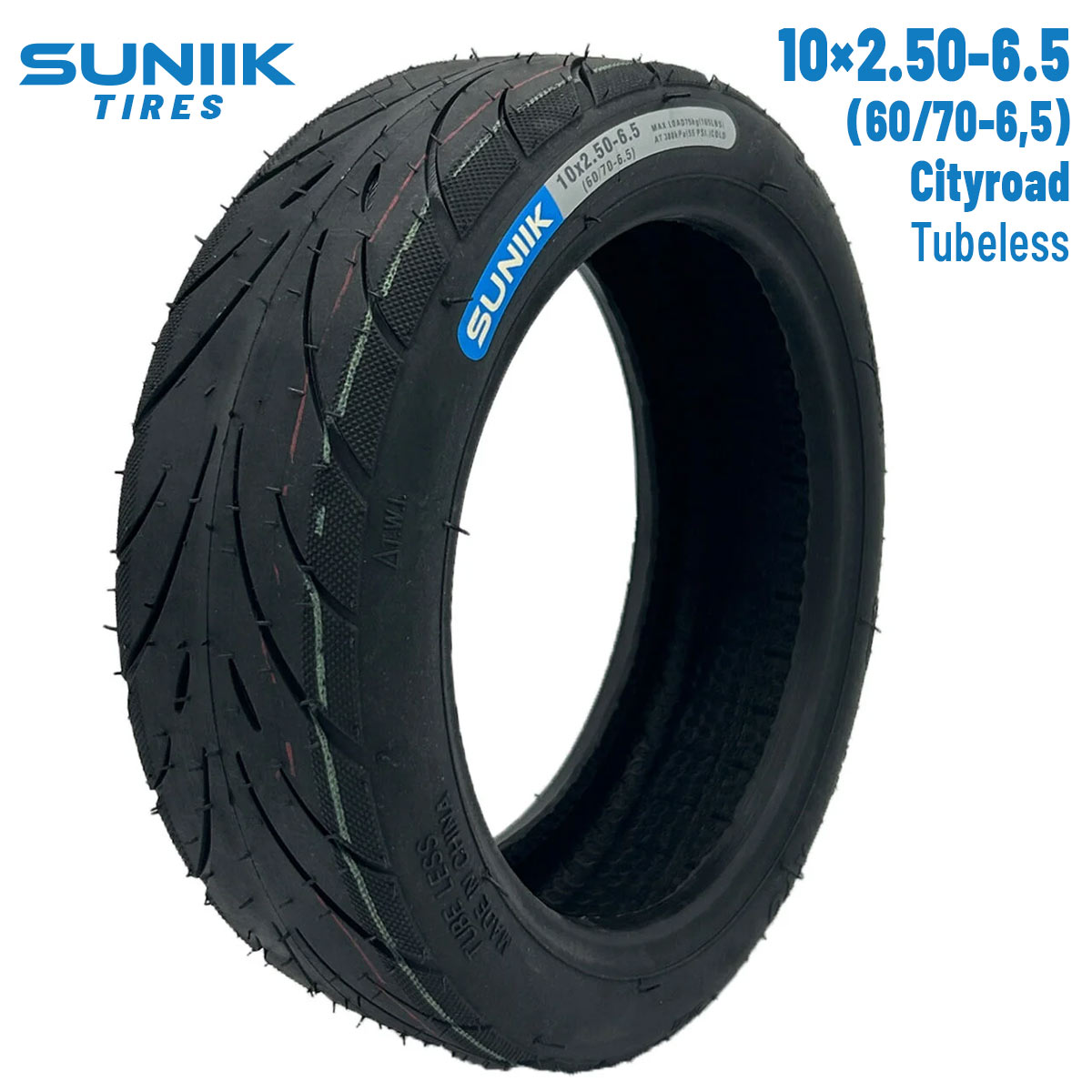 Neumático Tubeless 10x2,50-6,5 Cityroad