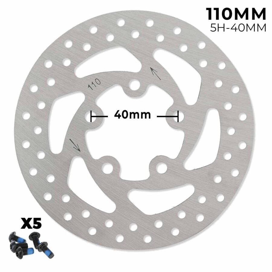 Disco de freno 110mm Xiaomi (Nuevo modelo) - Redondo (5H -40MM)