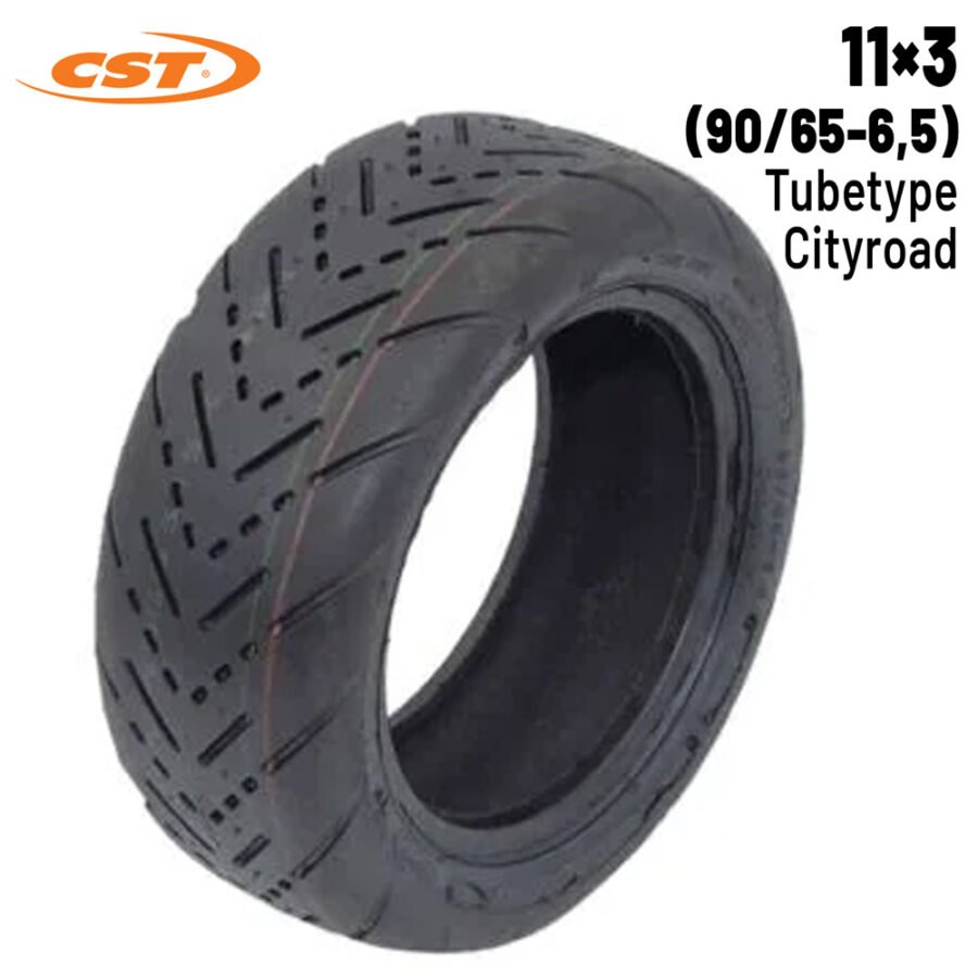 Rueda Cubierta 11x3 Cityroad (90/65-6,5)  Tubetype