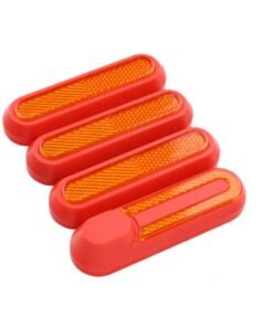 Tapa embellecedor catadióptrico reflectantes tornillo V2 para Xiaomi Rojo