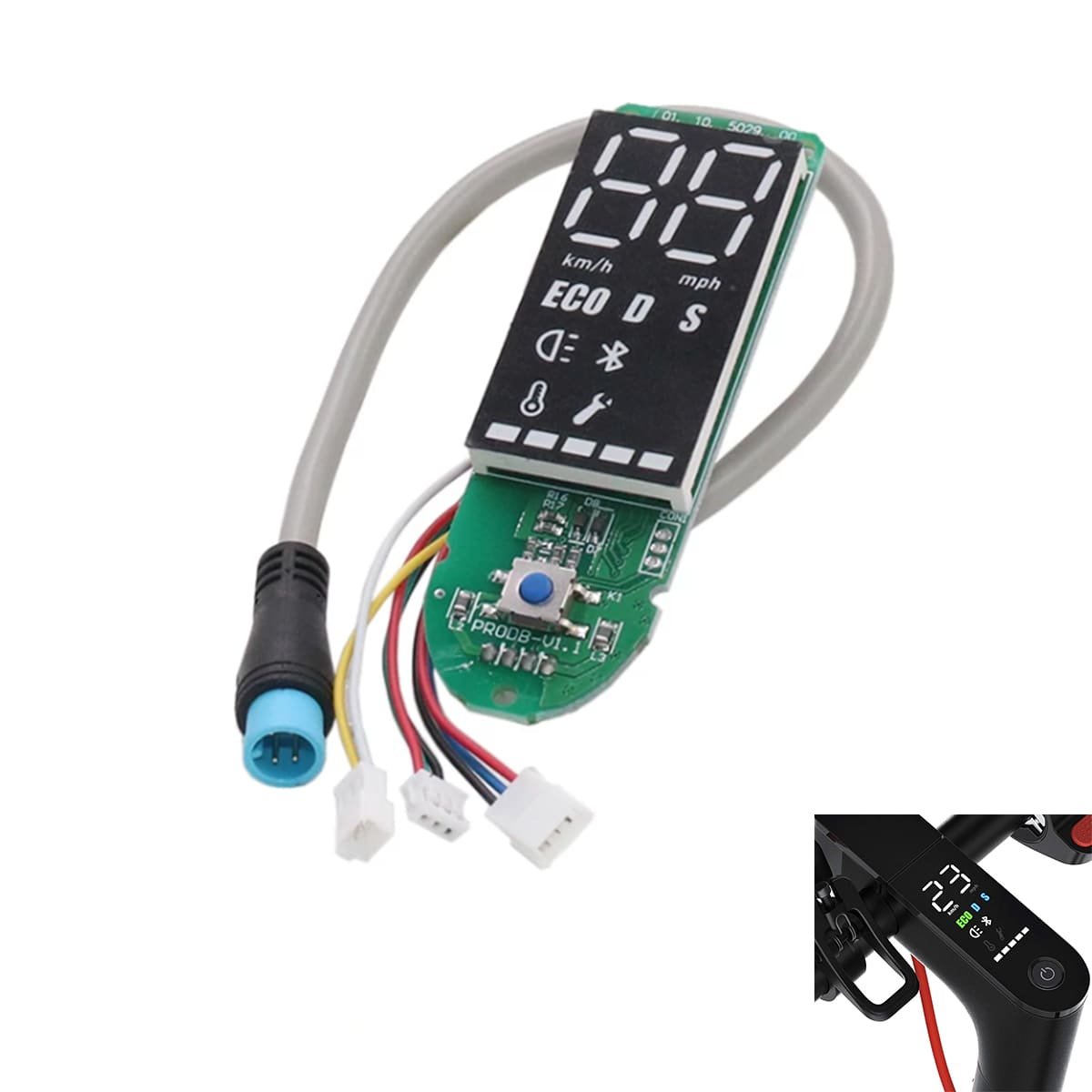 Pantalla Display Xiaomi M365 y PRO con BLE90 + TAPA - Imagen 6