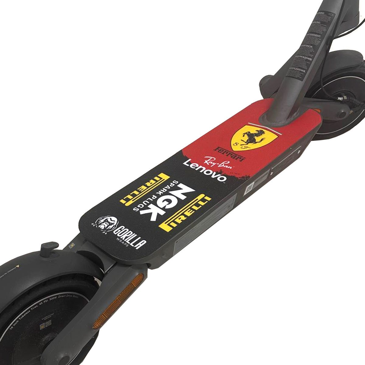 Base antideslizante universal Ferrari - Talla M - 60x20cm (Xiaomi, Smartgyro, Kukirin, Ninebot, Niu, Kaboo, Teverun) - Imagen 2