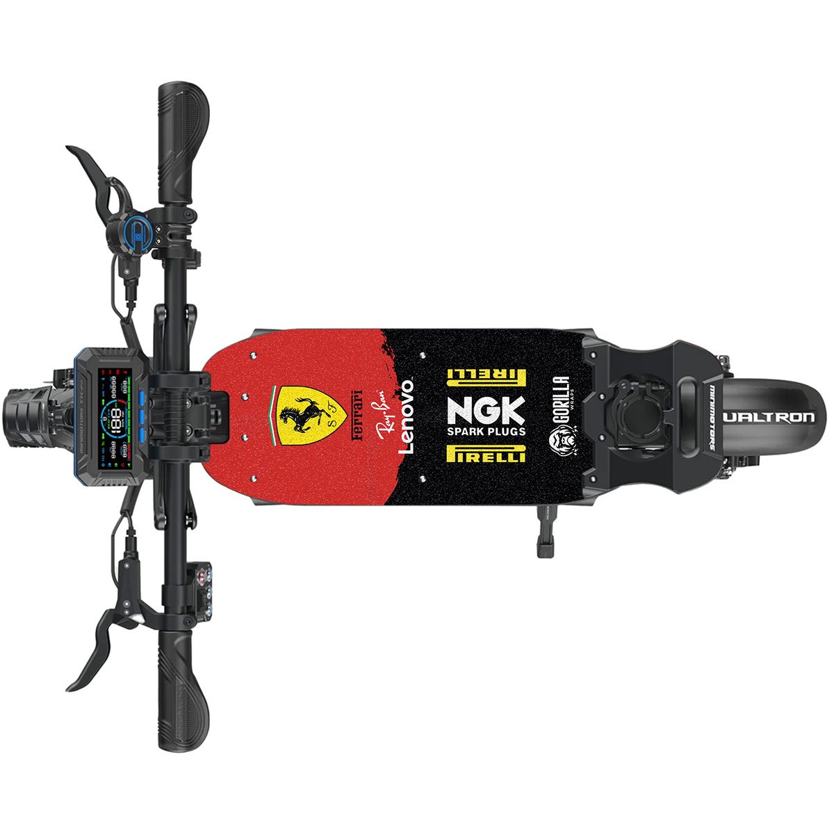 Base antideslizante universal Ferrari - Talla XL - 60x25cm (modelos Dualtron, Skateflask y similares) - Imagen 2