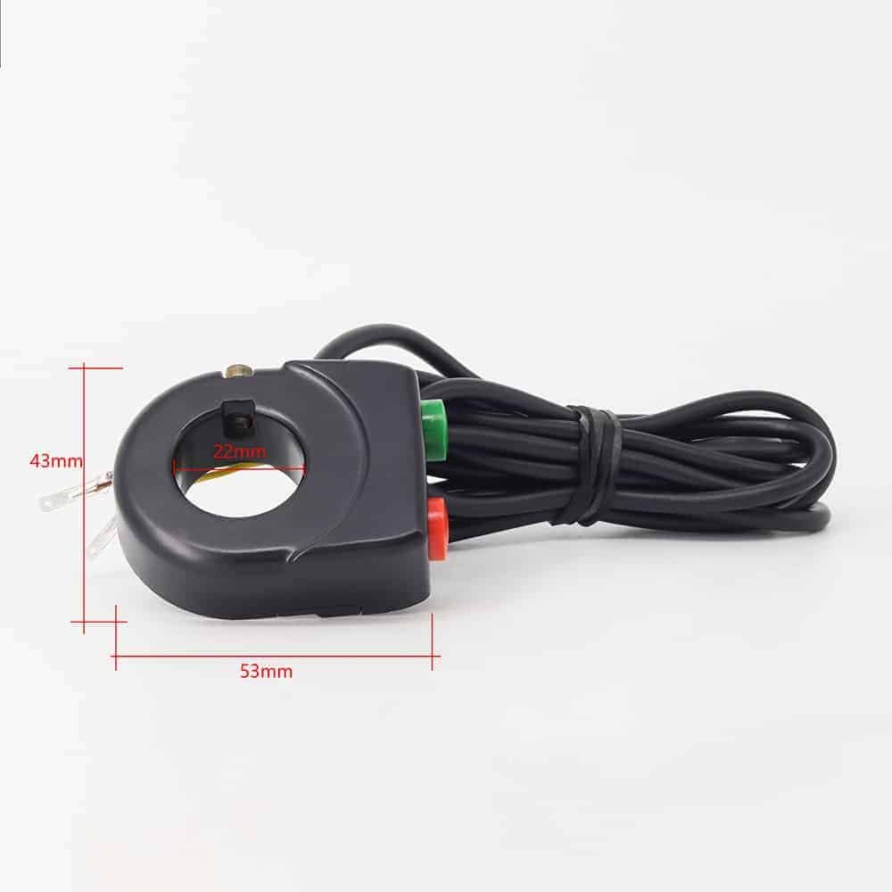 Botonera para luz y claxon (Conector SM incluido) - Imagen 3