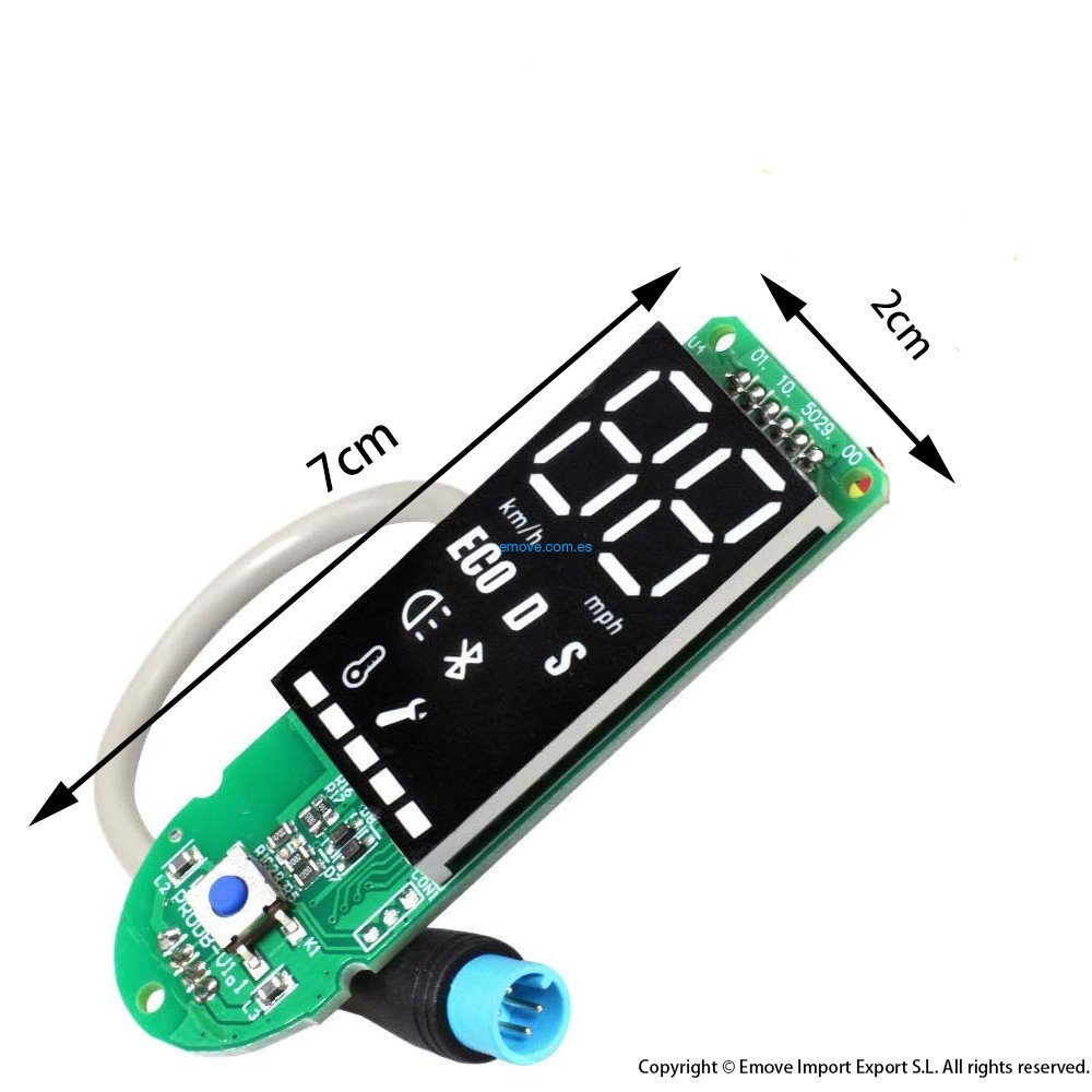 Pantalla Display Xiaomi M365 y PRO con BLE90 + TAPA - Imagen 3