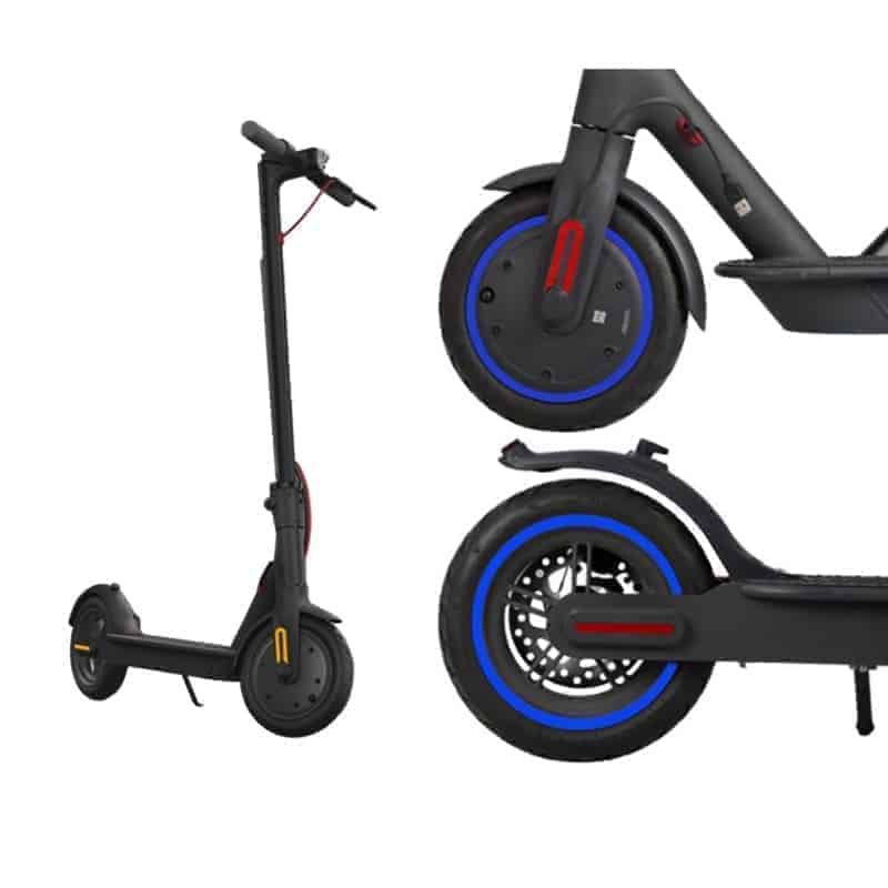 Pegatina llanta Azul Parra Xiaomi (4 unidades)