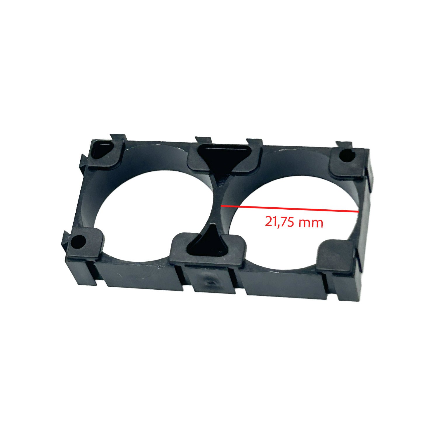 Soporte de Batería Litio de 21700 (10 Unidades) (2 pin 21,75 mm) - Imagen 2