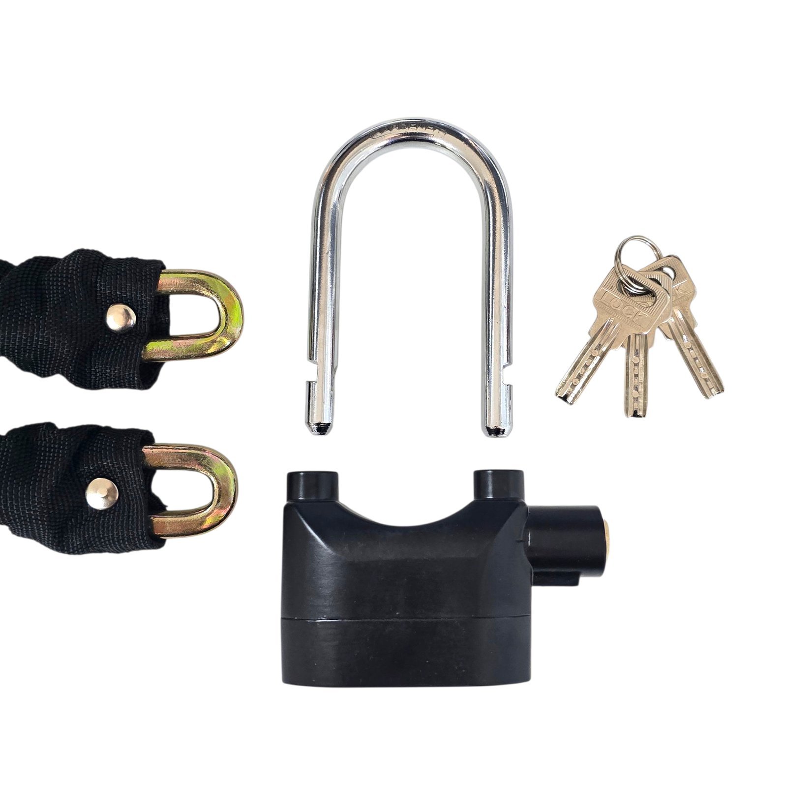 Candado de Cadena Con Alarma (110db) - Imagen 2