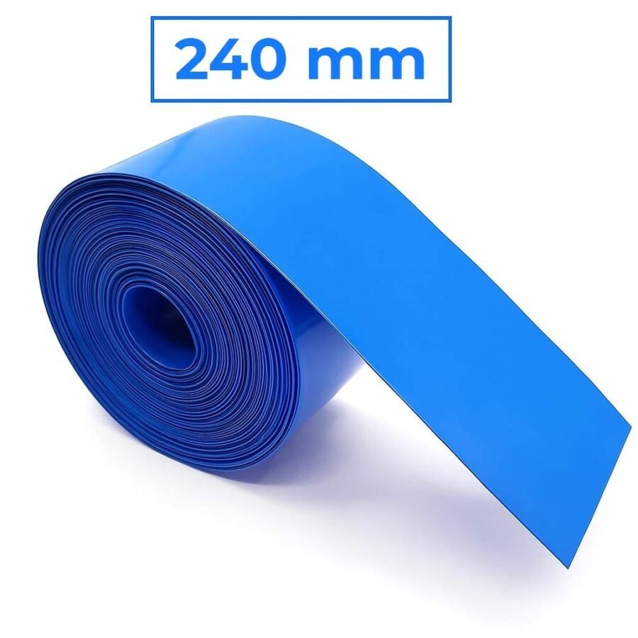 Termoretráctil azul 240 milímetros – 1M