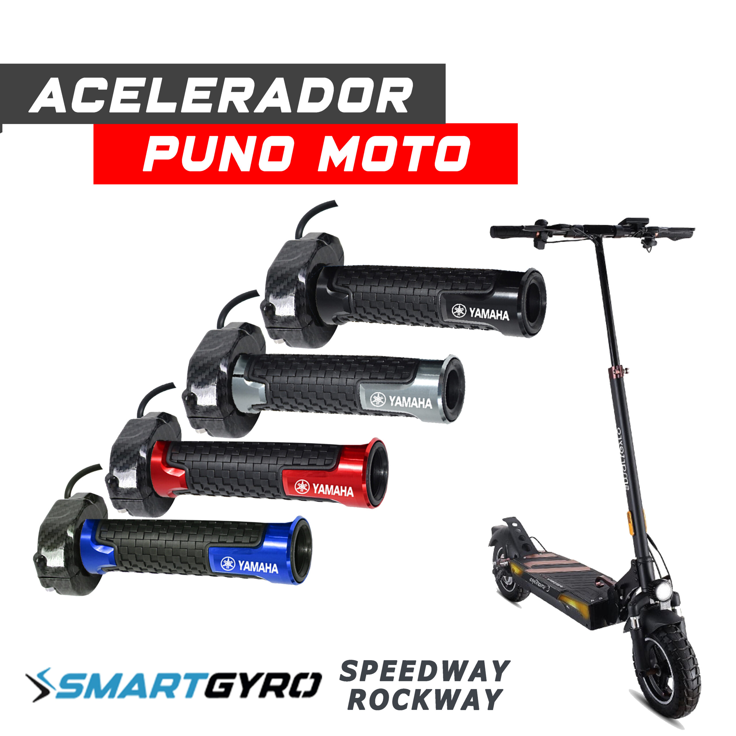 Acelerador puño moto Surron patinete eléctrico Smartgyro Speedway/ Rockway