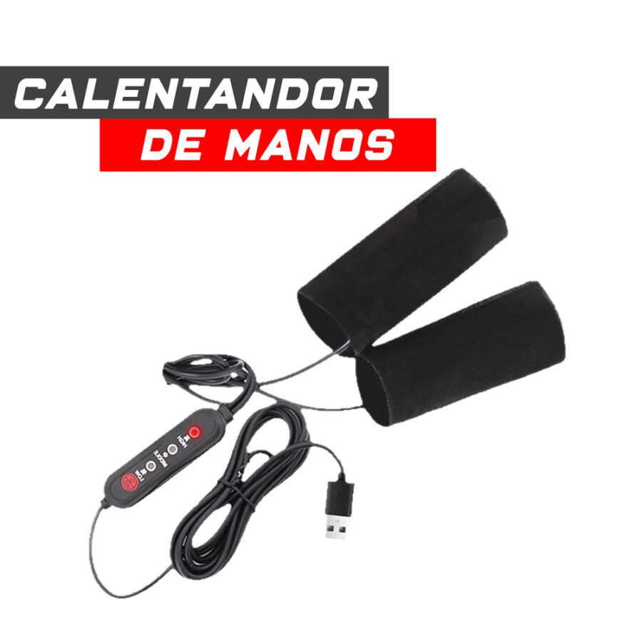 Calentador de manos puños USB patinete eléctrico