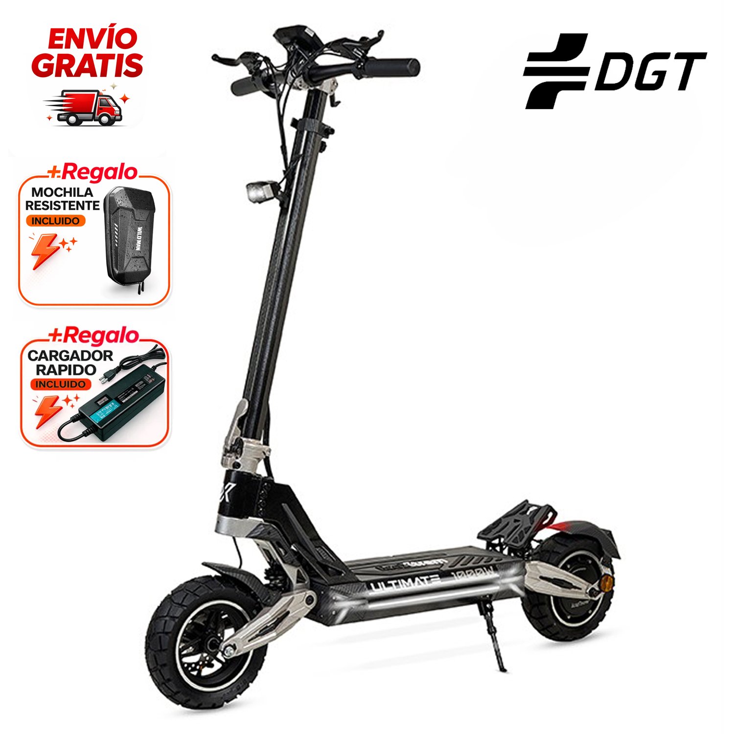 Ecoxtrem M41 Tank DGT 2025 Negro