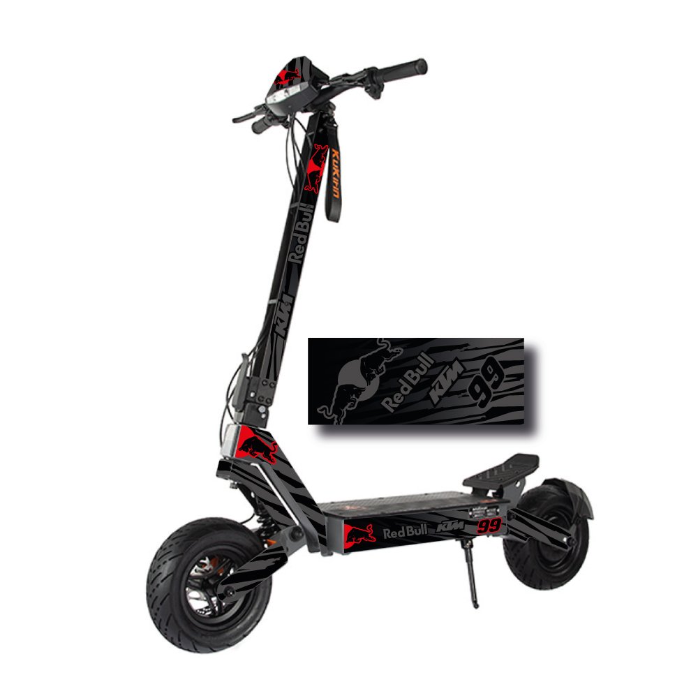 Vinilo Kukirin G4 2025 Competition 2.0 Rojo Fluor