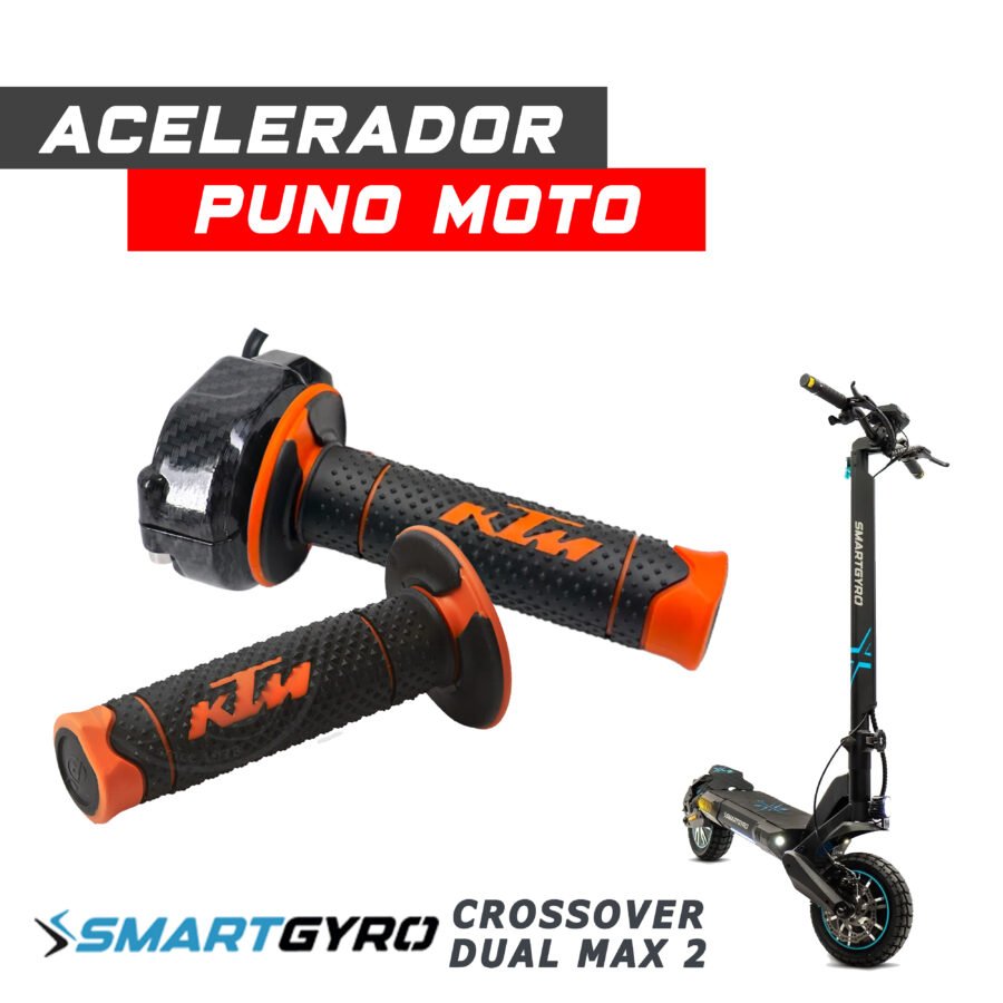 Acelerador puño de moto patinete eléctrico Smartgyro Crossover Dual Max 2 KTM