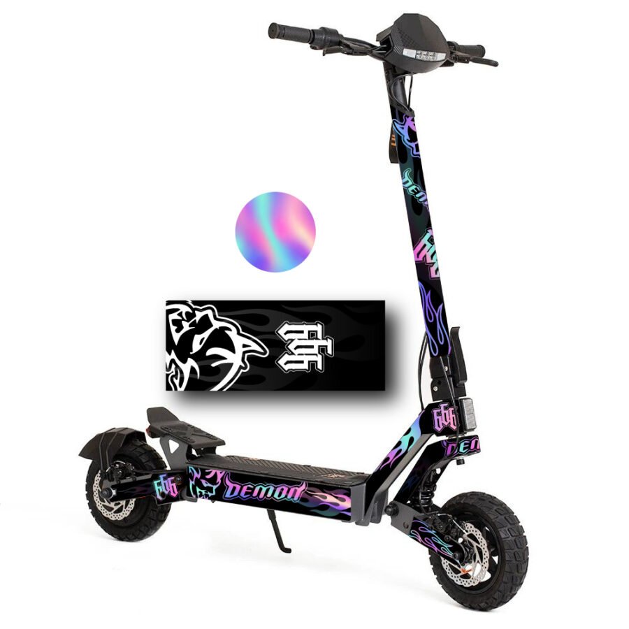 Vinilo Kukirin G2 2025 DEMON Holográfico