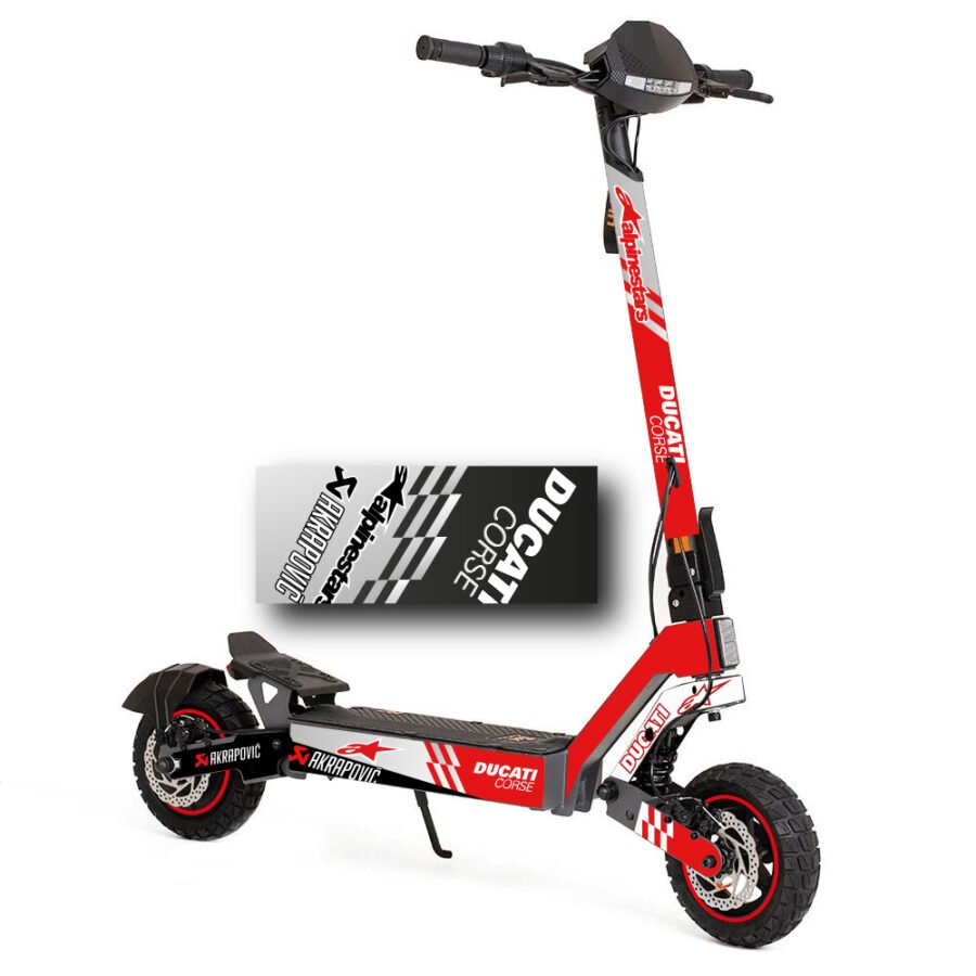 Vinilo Kukirin G2 2025 DUCATI Corse Red