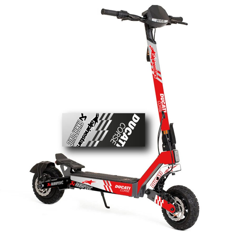 Vinilo Kukirin G2 2025 DUCATI Corse Red