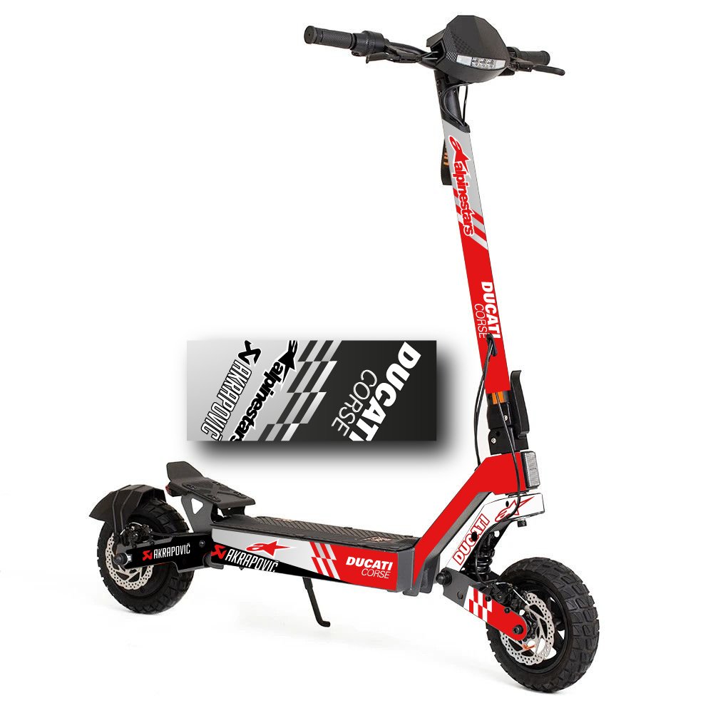 Vinilo Kukirin G2 2025 DUCATI Corse Red