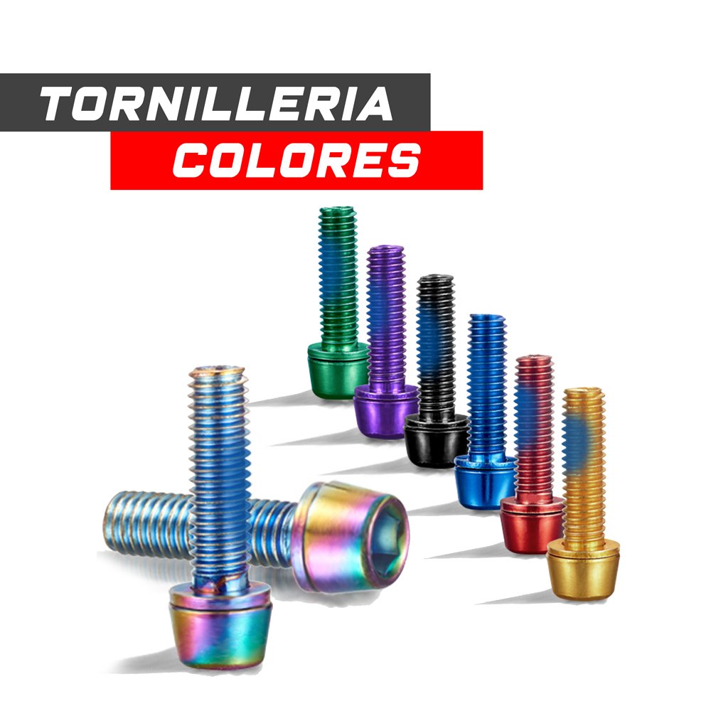 Tornillería Colores Potencia patinete