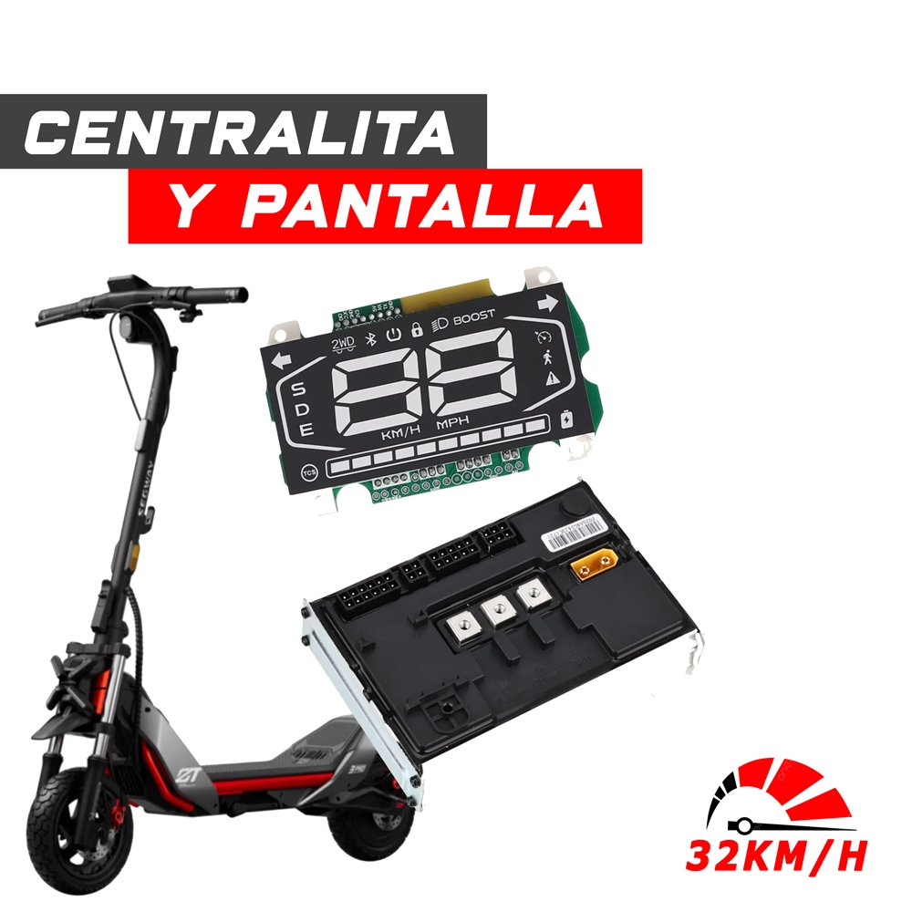 Deslimitar Ninebot ZT3 PRO- 32KM/H - (Pantalla + controladora)
