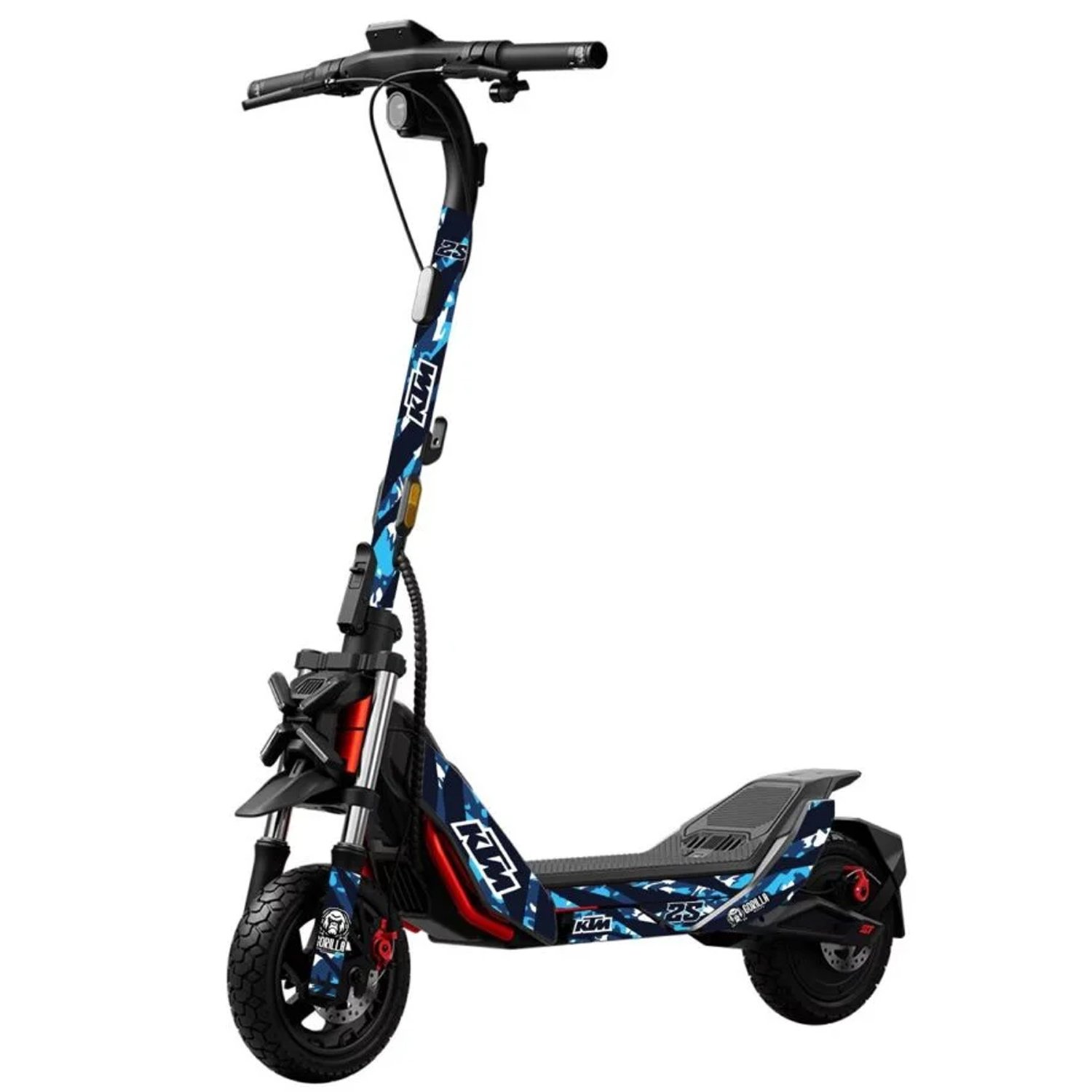 Vinilo KTM Blue con base antideslizante para Ninebot Segway ZT3 Pro