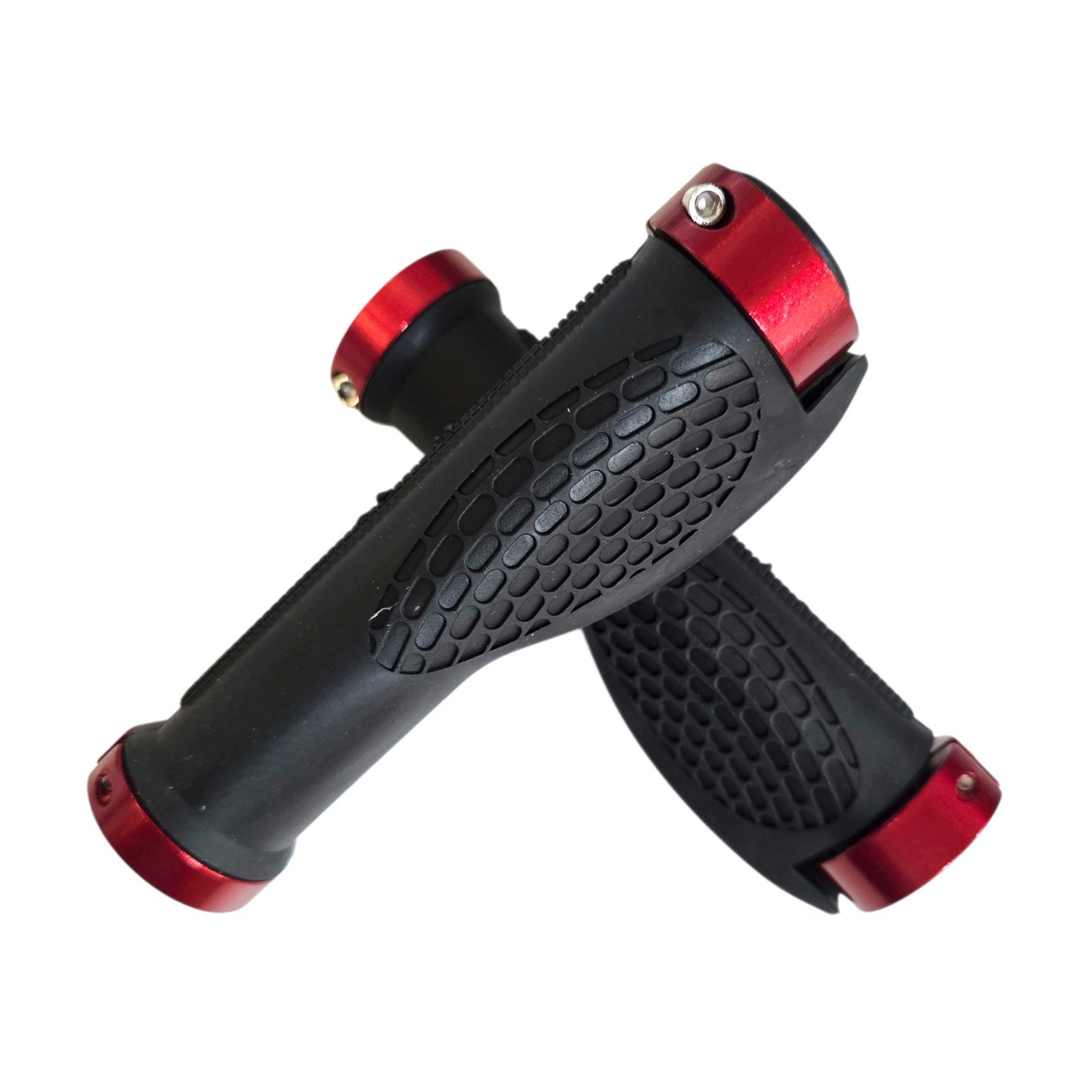 Puño genérico para patinete Rojo (diseño ergonómico) - Imagen 2