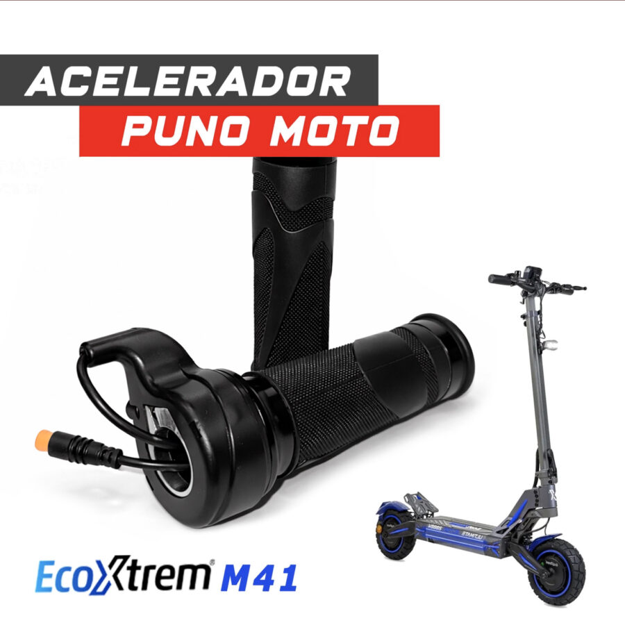 Acelerador puño de moto patinete eléctrico Ecoxtrem M41 Armored