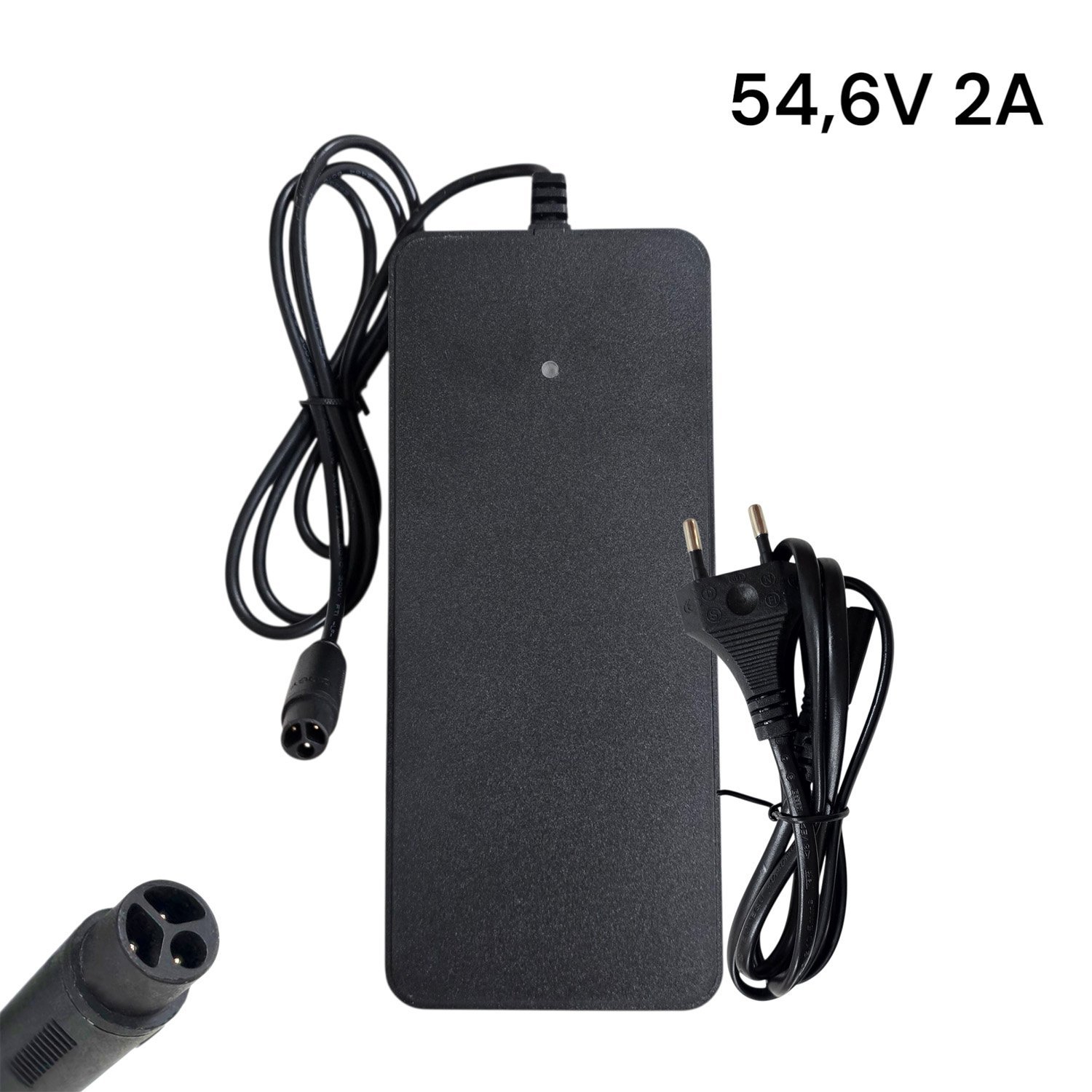 Cargador 54,6V 2A Smartgyro Crossover Dual Max 2 / Cecotec Bongo Y65