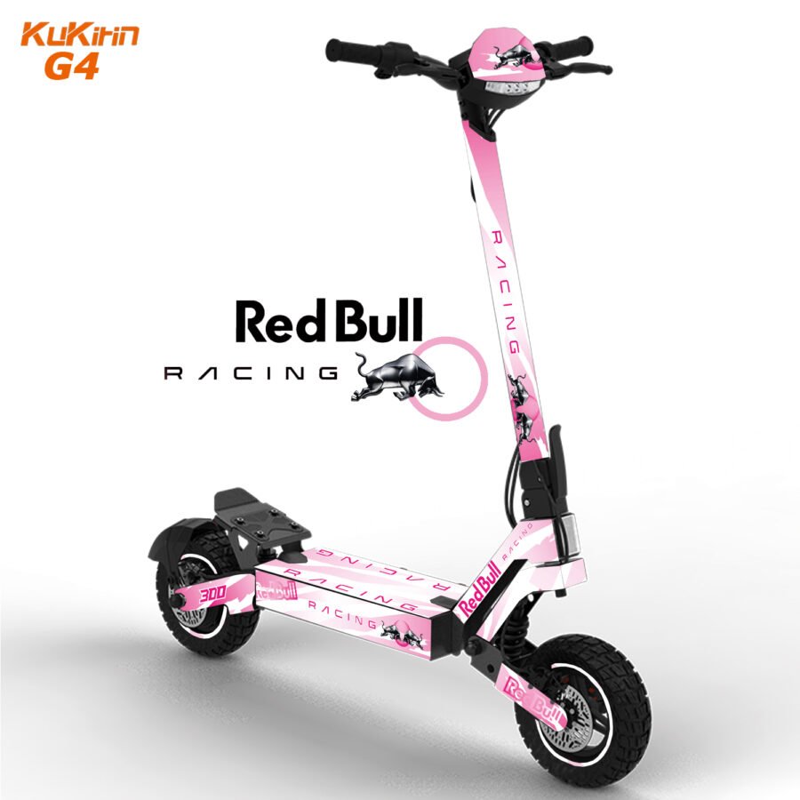 Vinilo Kukirin G4 REDBULL RACING Pink