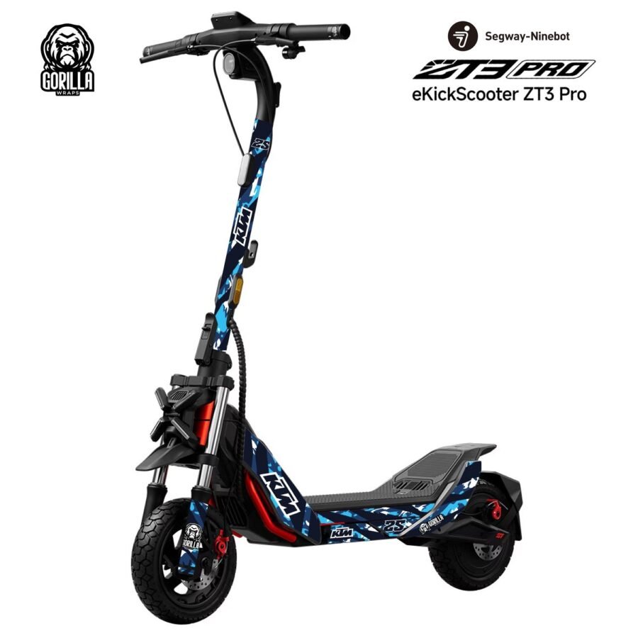 Vinilo KTM Blue para Ninebot Segway ZT3 Pro