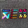 Pack Lamina Holográfico patinete eléctrico CJ Racing - Lamina7