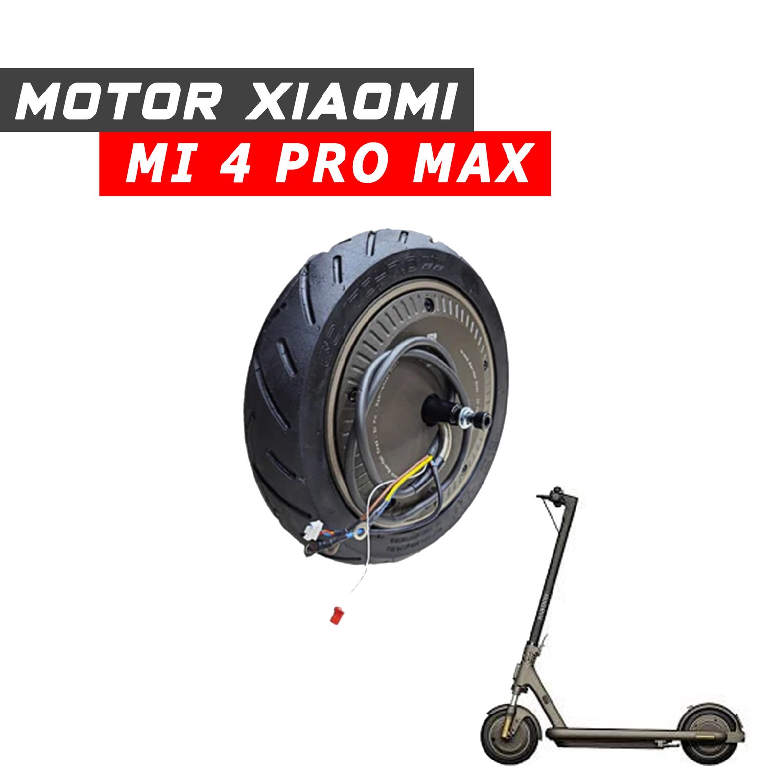 Motor patinete eléctrico Xiaomi mi 4 pro max