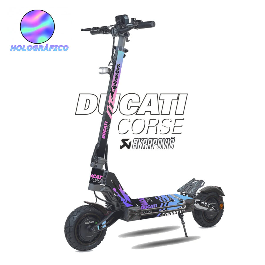 Vinilo Ecoxtrem M41 Tank  / Armored DUCATI Holográfico