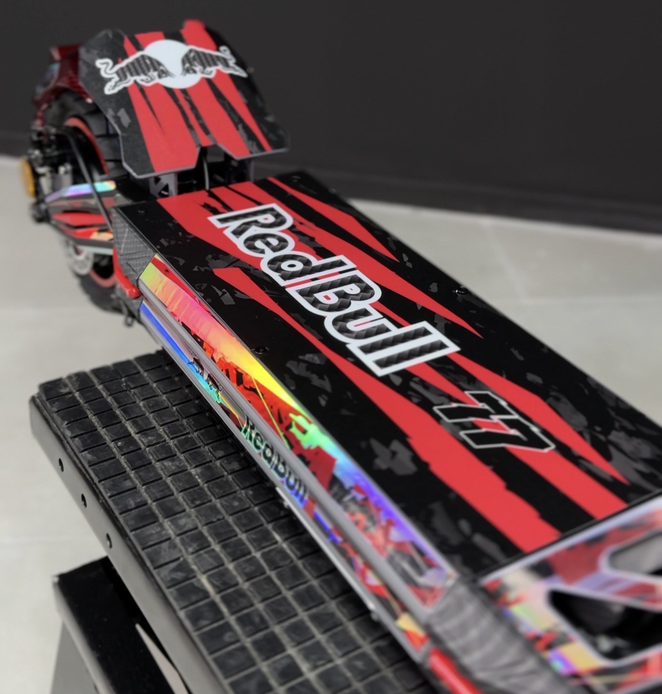 Vinilo Ecoxtrem M41 Tank / Armored ROJO Holografico REDBULL - Imagen 2