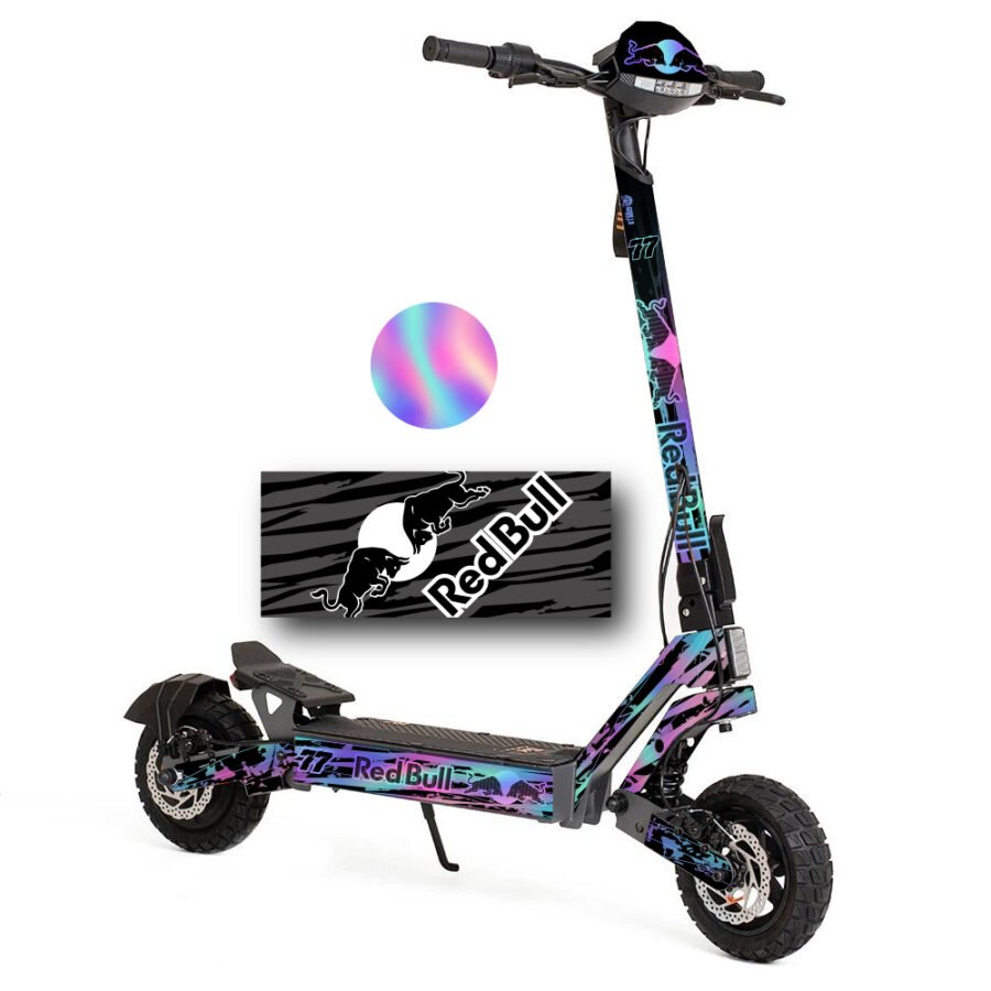 Vinilo Kukirin G2 2025 holografico REDBULL