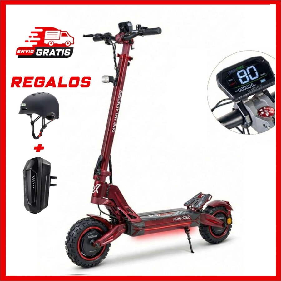 Ecoxtreme M41 ARMORED DUAL DGT 2026 (ROJO)