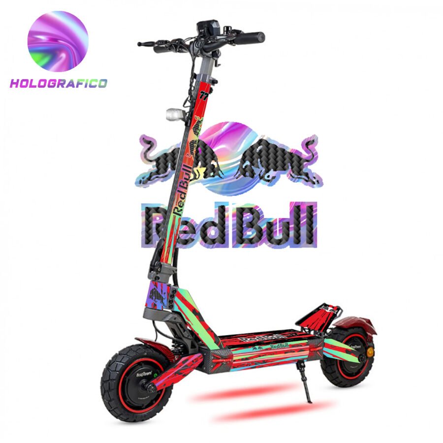 Vinilo Ecoxtreme M41 Tank ROJO Holografico REDBULL