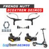 Kit frenos hidráulicos Nutt 4 pistones Ecoxtrem Deimos