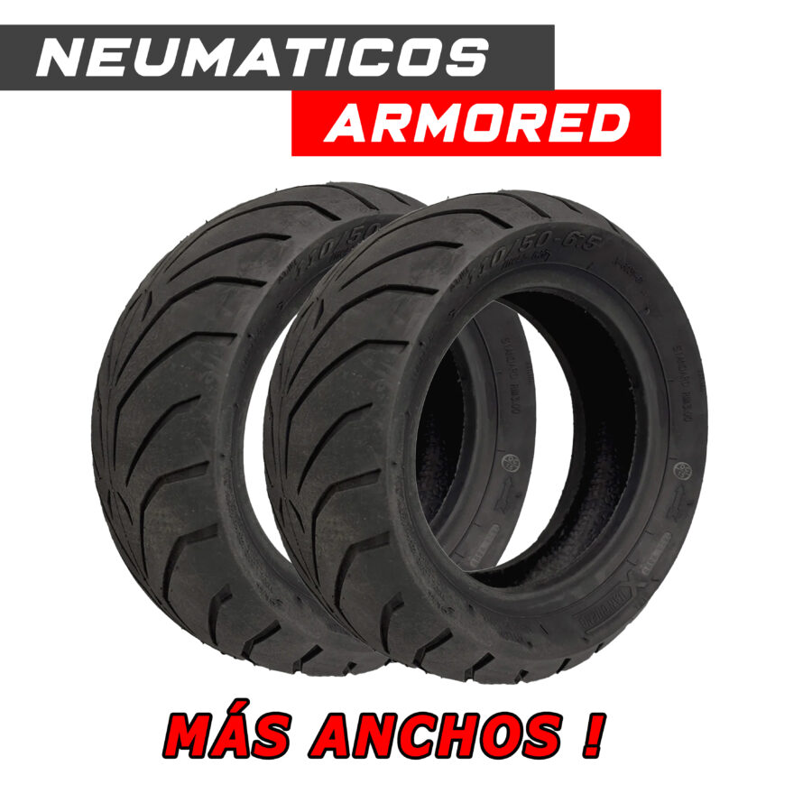 Neumáticos de carretera 11” para Ecoxtrem Armored / M41 Armored (2 unidades) MAS ANCHOS