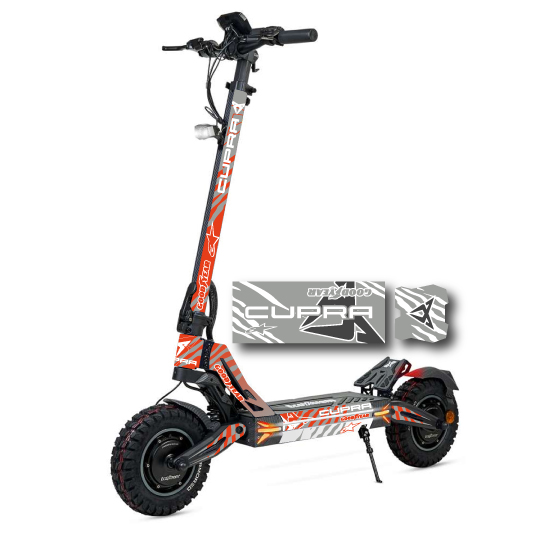 ECOXTREM M41 ARMORED DUALMOTOR HOLOGRAFICO CUPRA PINK PATINETE ELECTRICO SMARTGYRO SCOOTER