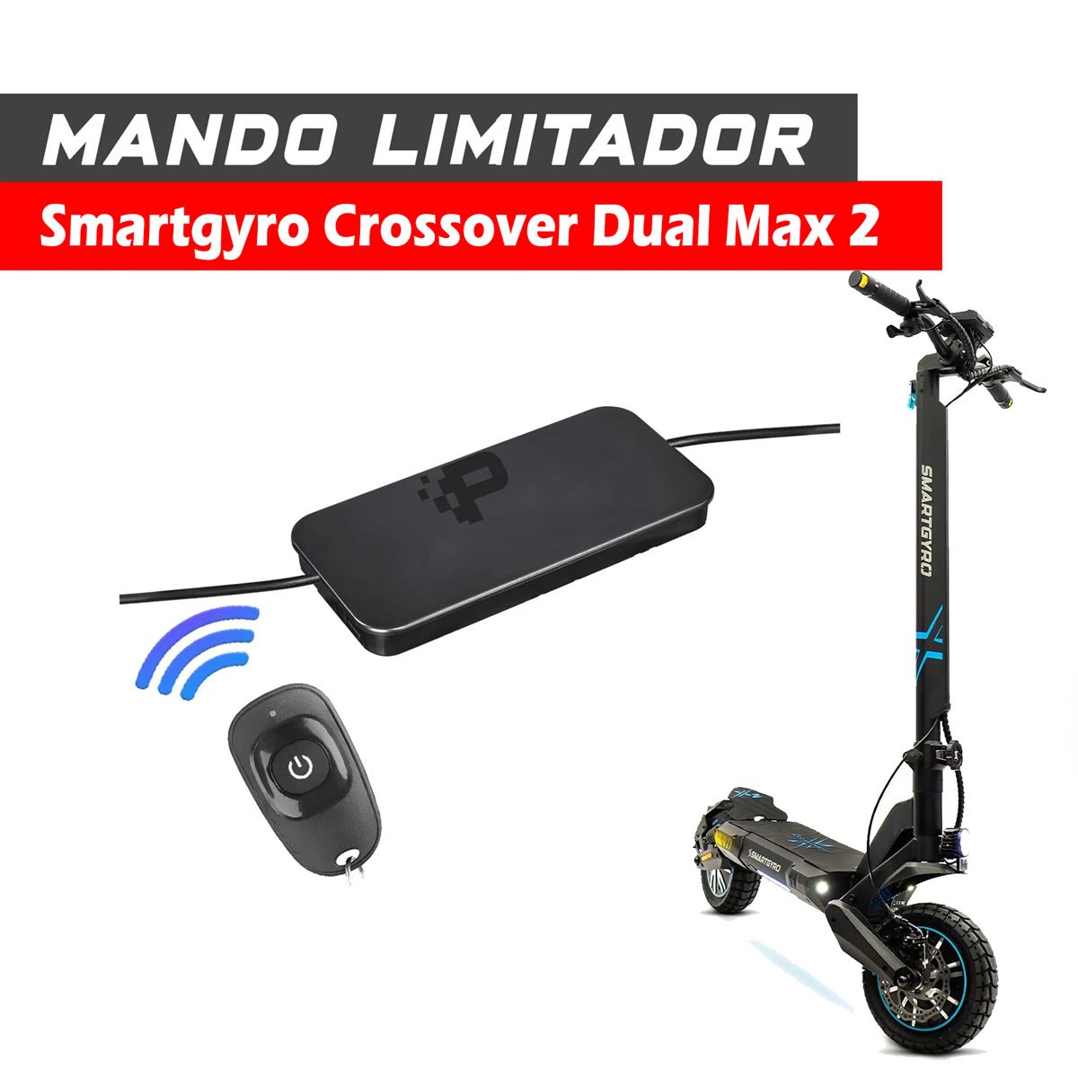 Mando limitador / Deslimitador para Smartgyro Crossover Dual Max 2