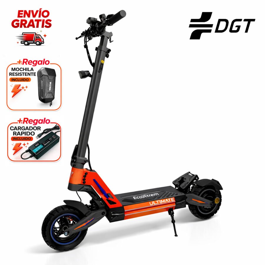 Ecoxtrem M41 Tank DGT 2026 Naranja Azul