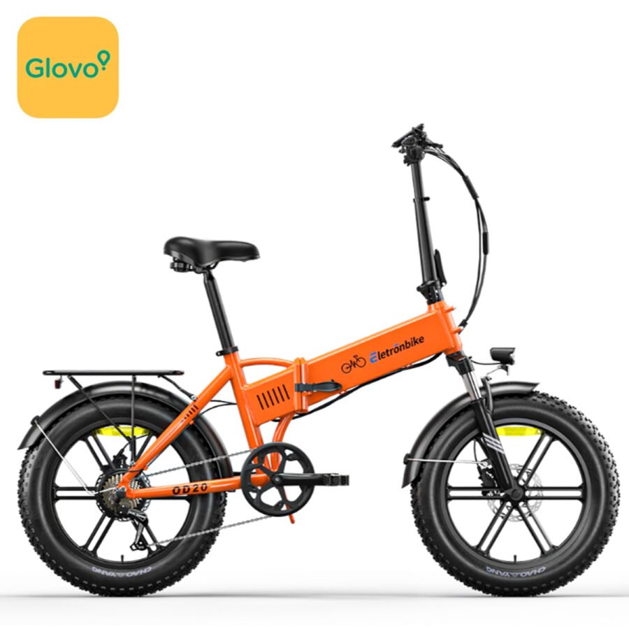 Bicicleta Eléctrica E-Bike ElectronBike Orange