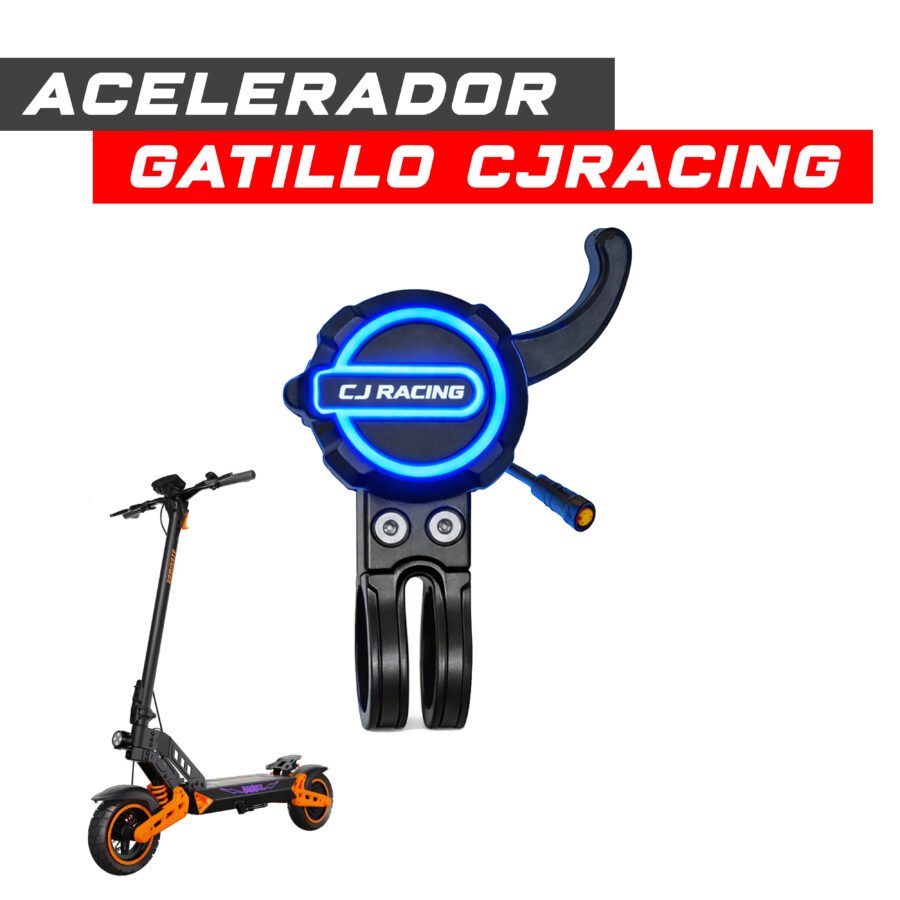 Acelerador Kamikaze K1 Cj Racing LED Azul
