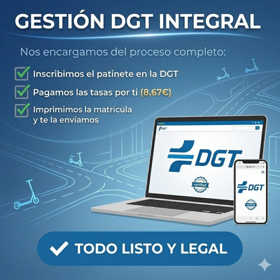 Gestión integral DGT (Alta DGT + matriculación)