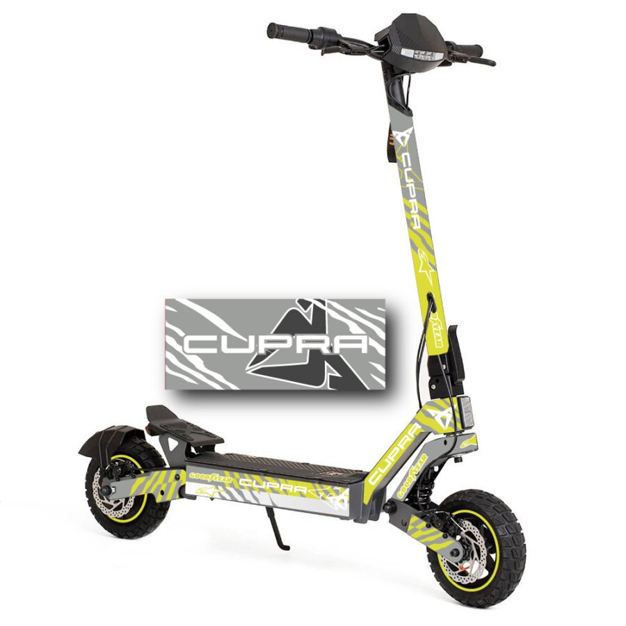 Vinilo Kukirin G2 2025  CUPRA Flúor