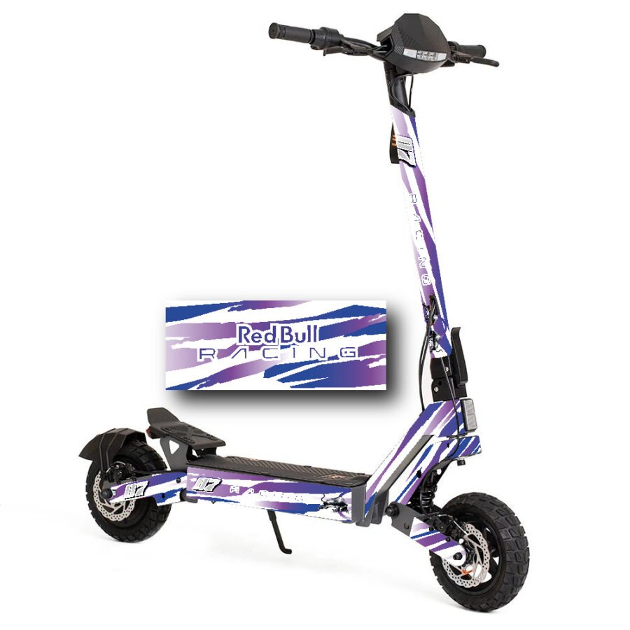 Vinilo Kukirin G2 2025 REDBULL RACING PURPLE