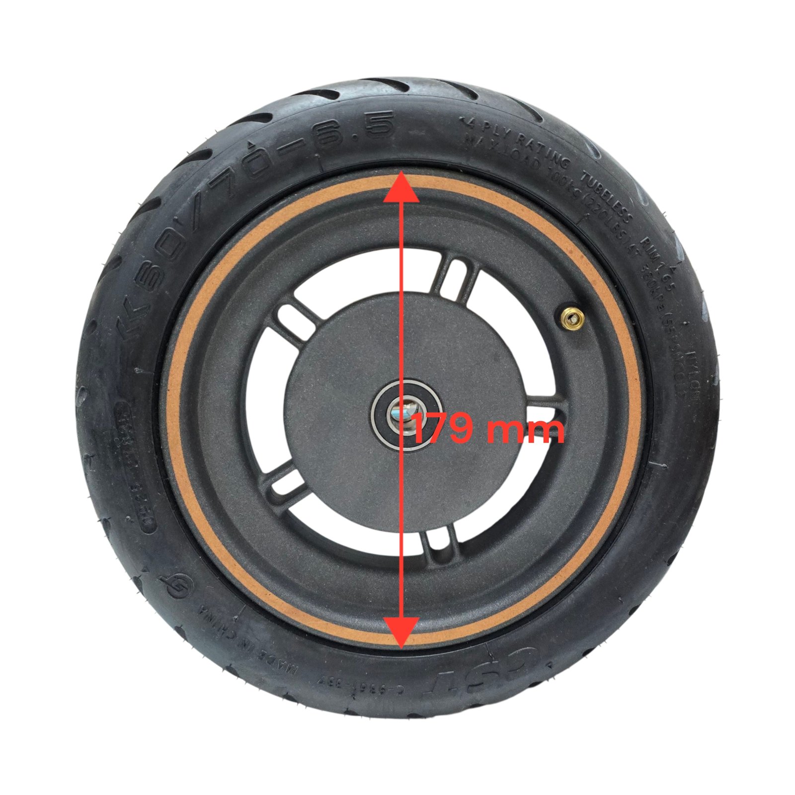 Llanta delantera compatible con Xiaomi MI5 / MI5 Pro / Navee Gt3 / Navee Gt3 Max