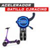 Acelerador de Gatillo Ecoxtrem Deimos LED Azul