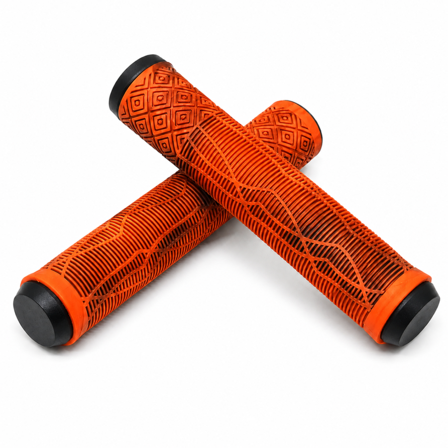 Puños patinete eléctrico CJ Racing - Naranja